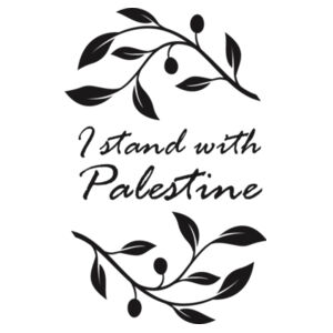 I stand with Palestine Design